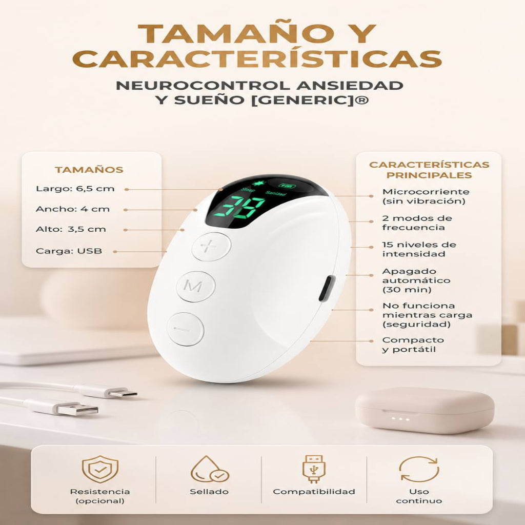 NeuroZen™ | Alivio para Ansiedad y Estrés.