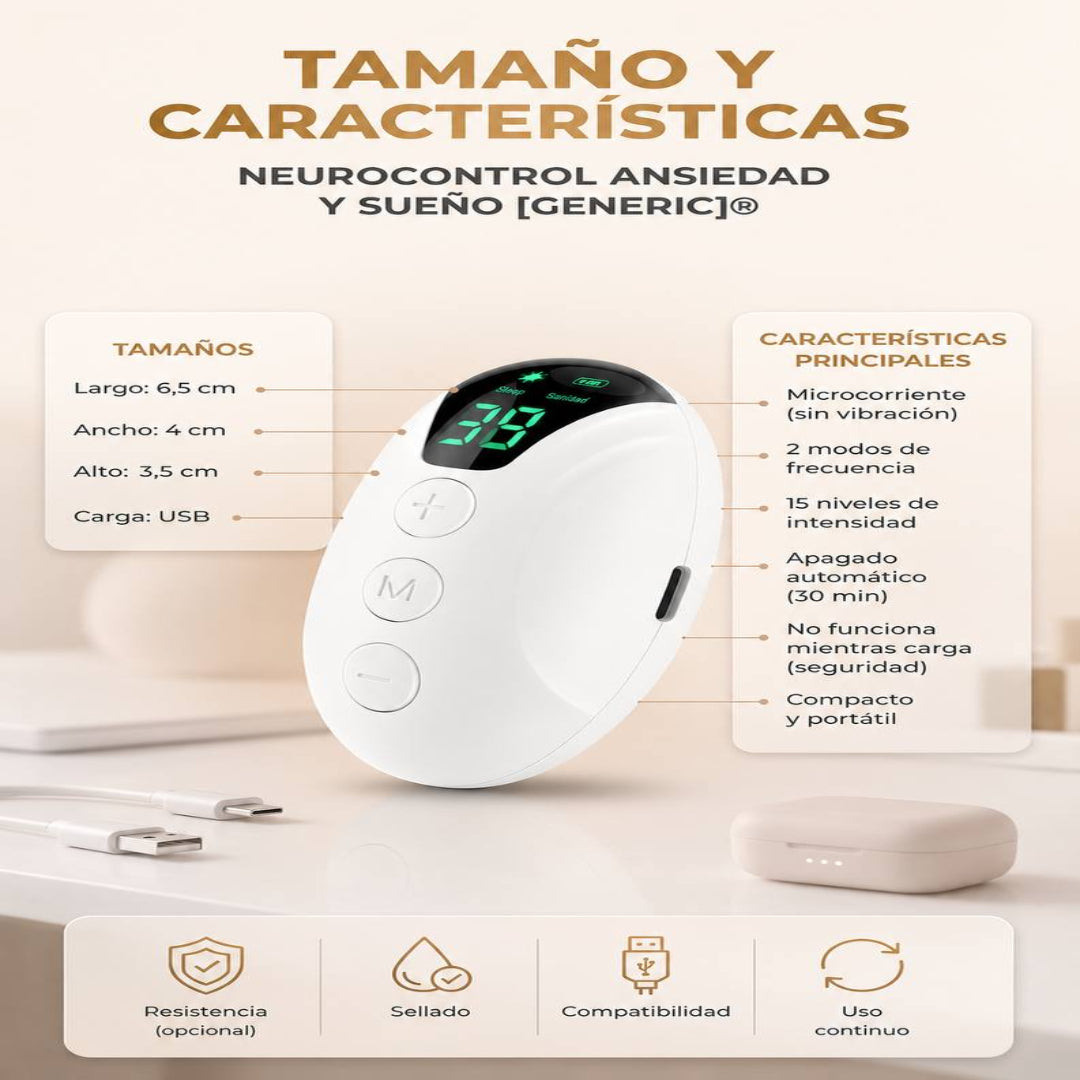 NeuroZen™ | Alivio para Ansiedad y Estrés.